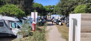 Parzellen im Camping Village Cavallino