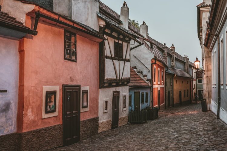 die goldene Gasse in Prag, Tschechien