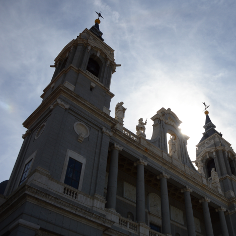 Palacio Real in Madrid, der Hauptstadt von Spanien