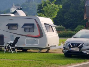 Am Campingplatz angekommen.